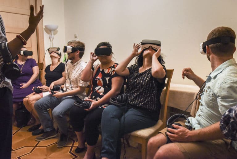 Virtual reality. Real empathy?