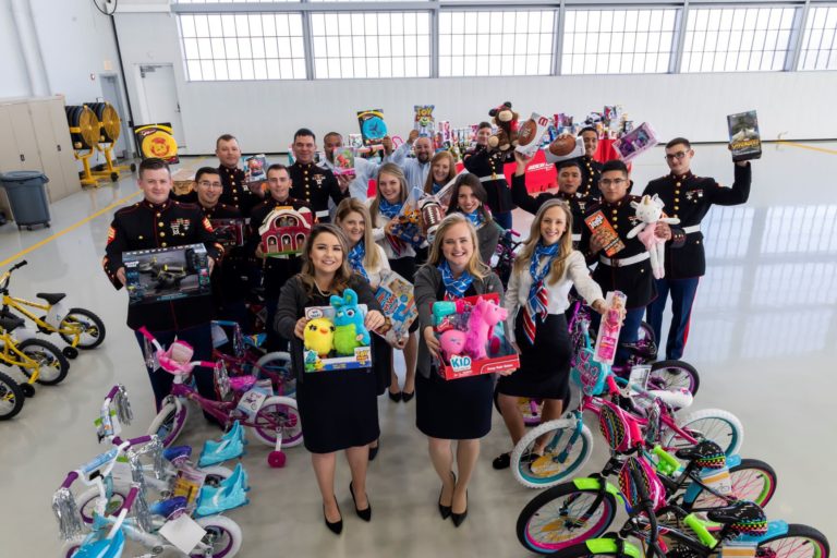 American Aero Toys for Tots Toy Drive