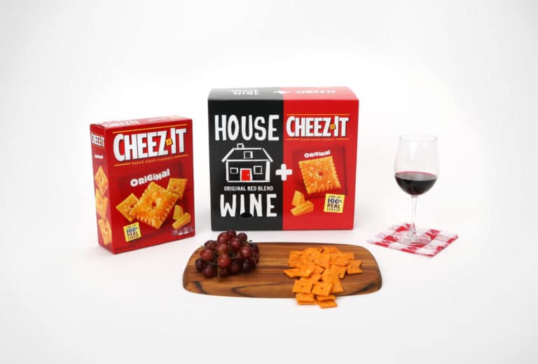 Which wine goes with Cheez-Its? Now we know