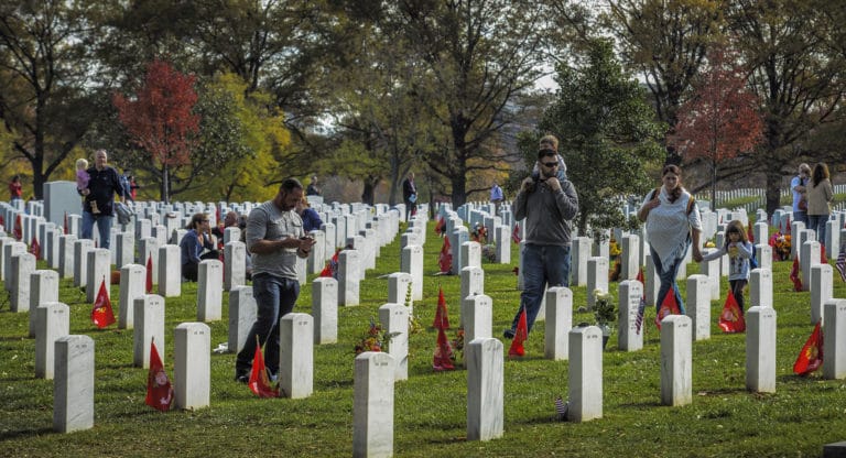 On Veterans Day, Obama urges a disgruntled and divided country to ‘practice kindness’