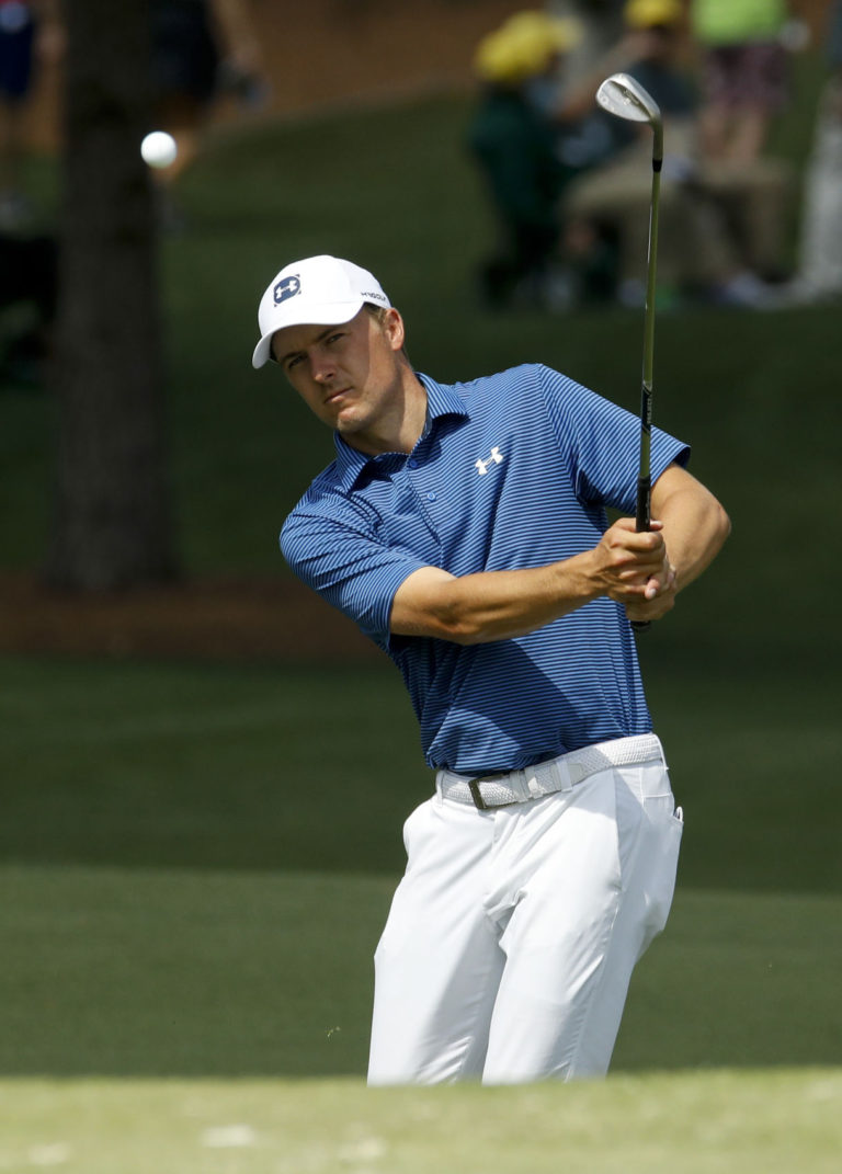 The Latest at the Masters: Spieth feels calm, confident after putting panic