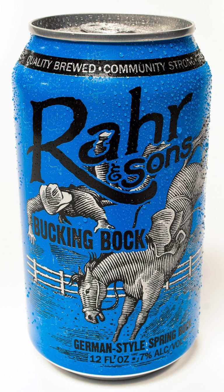 Rahr & Sons offering Bucking Bock in cans