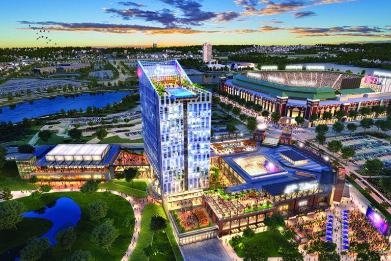 Texas Live! Announced as name for Ranger-Arlington development