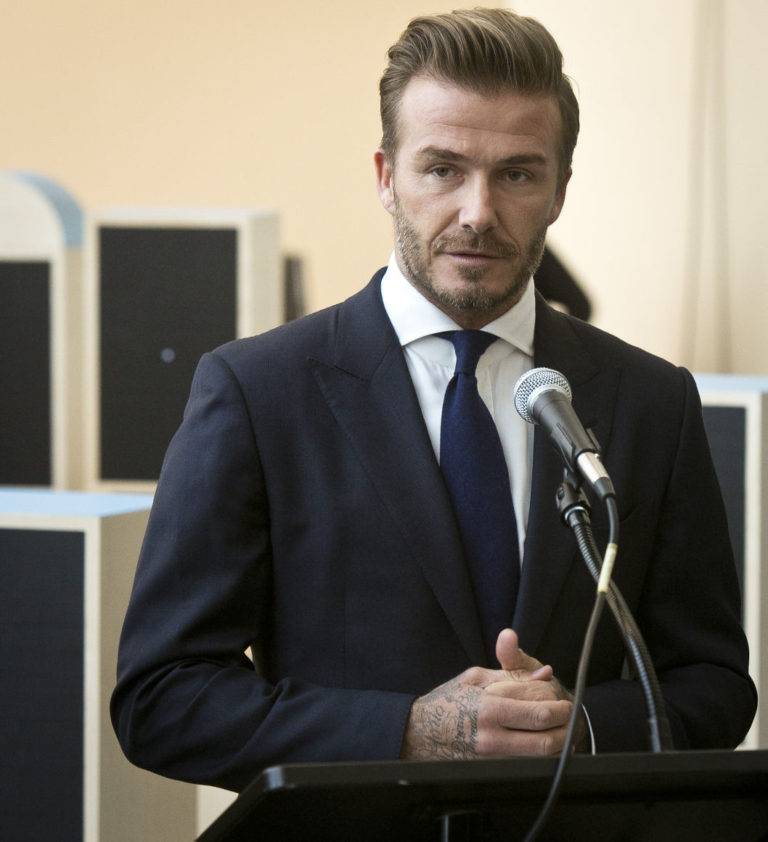 Ban it like Beckham: Phone costs soccer star right to drive