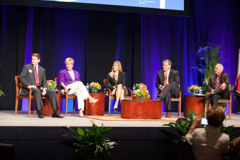 Mayors discuss workforce training; Simpson honored