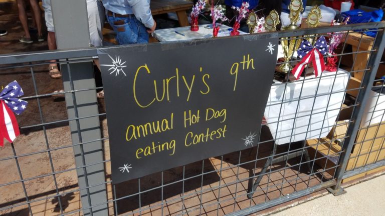It’s as American as a hot dog eating contest