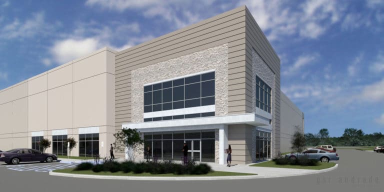 Ohio firm leases spec industrial building under construction in Irving
