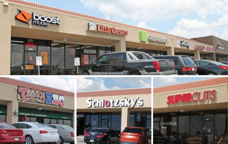 Retail properties in Fort Worth, Grand Prairie and Frisco sold