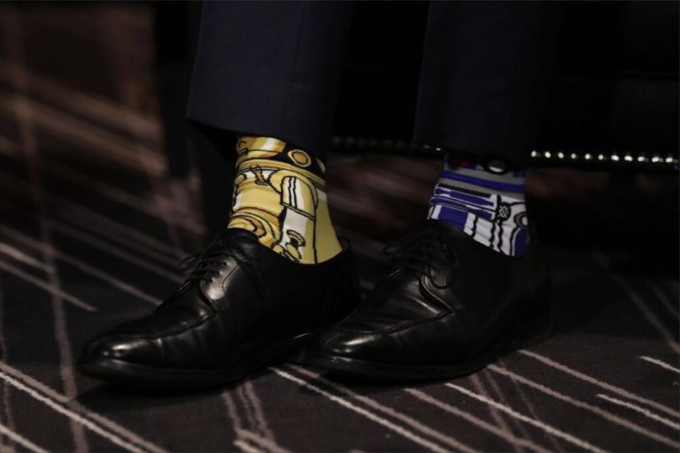Canada’s Trudeau sports Star Wars socks on May the 4th