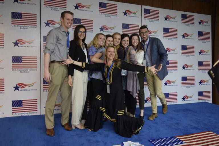TCU students featured leaders at human trafficking conference in India