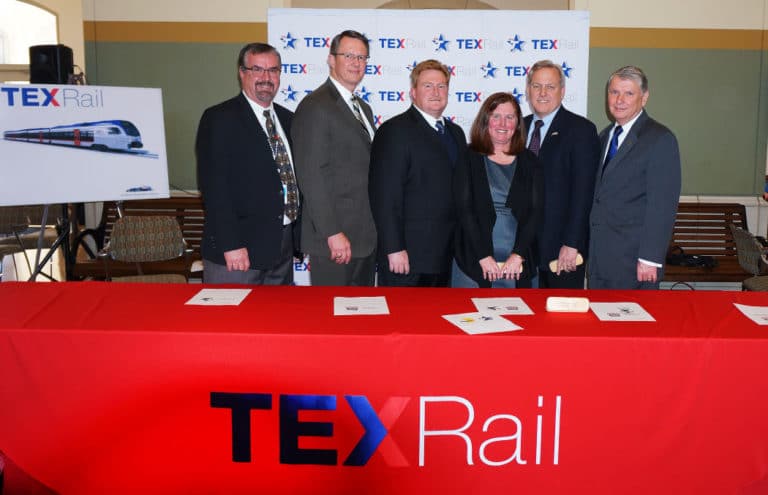 Rail agreement signing lauds TEX Rail milestone