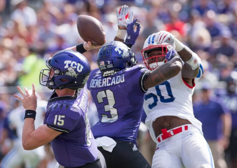 TCU hosts Kansas, Jayhawks looking for 1st Big 12 win after snapping road drought
