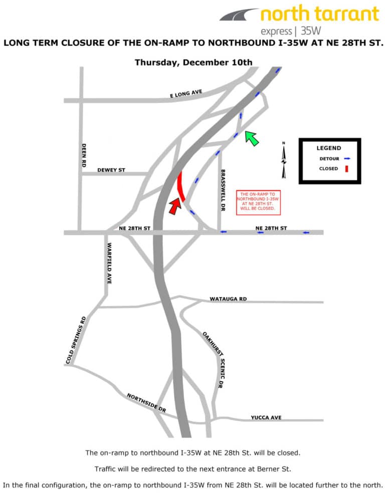More I-35W ramp closures announced