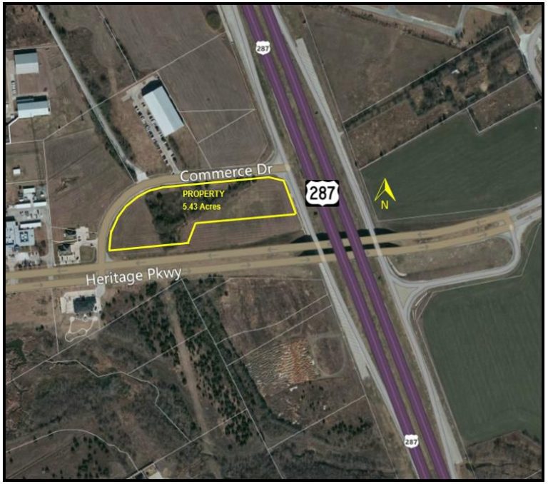 Frontage road in Mansfield sold to Dallas developer