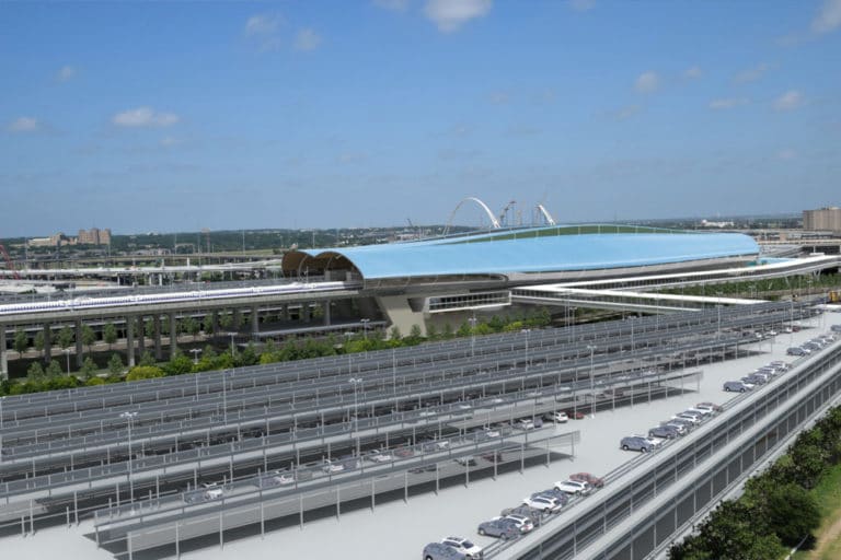 Texas Bullet Train unveils plans for station in Dallas