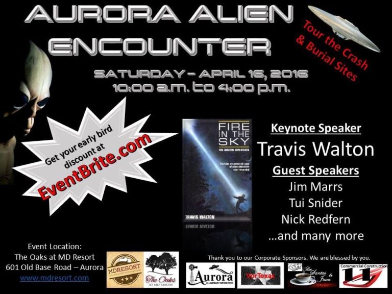 Aurora to host event celebrating alien encounter in 1897