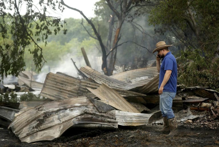 Fort Worth homes evacuated, 3 horses killed after train catches fire