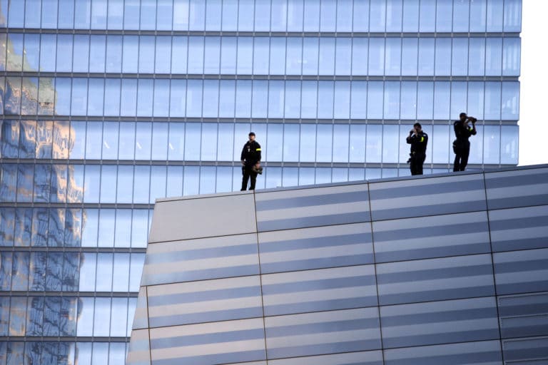 Las Vegas high-rise shooting scenario a security nightmare