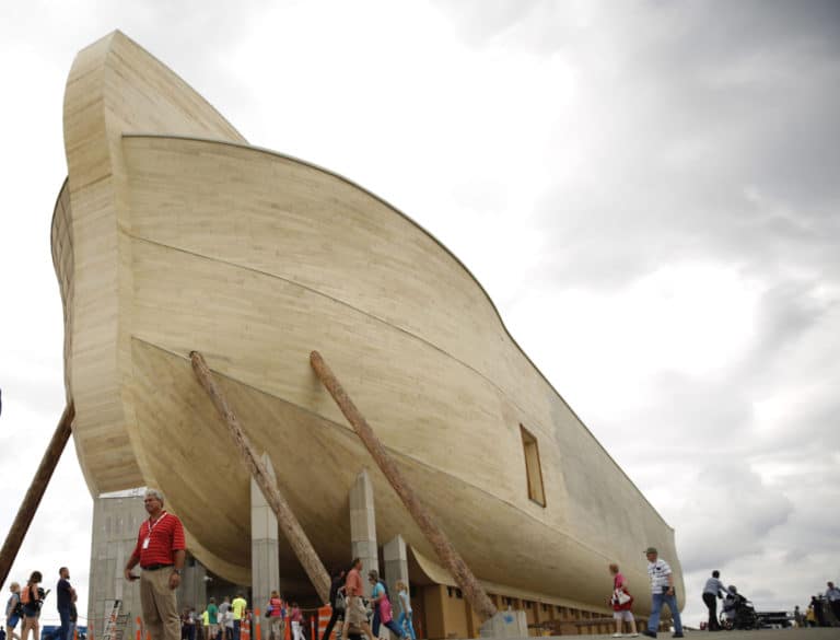 Bill Nye visits new Noah’s ark attraction he criticized