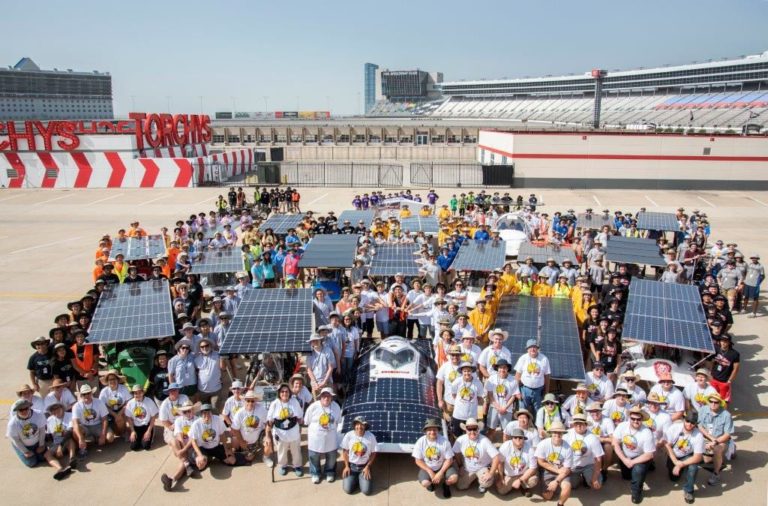 Basking in the sun: All Saints’ Episcopal School Solar Car Team wins division