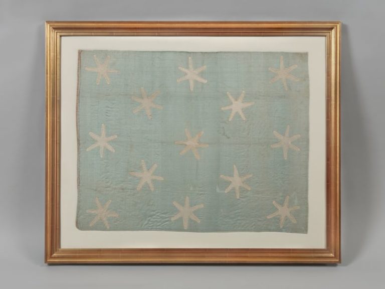 Flag Day: Washington’s battlefield flag on view at revolution museum