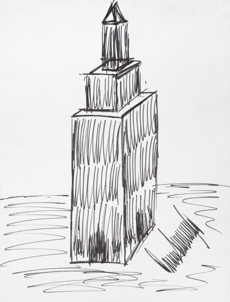 Trump drawing of Empire State Building sells for $16,000