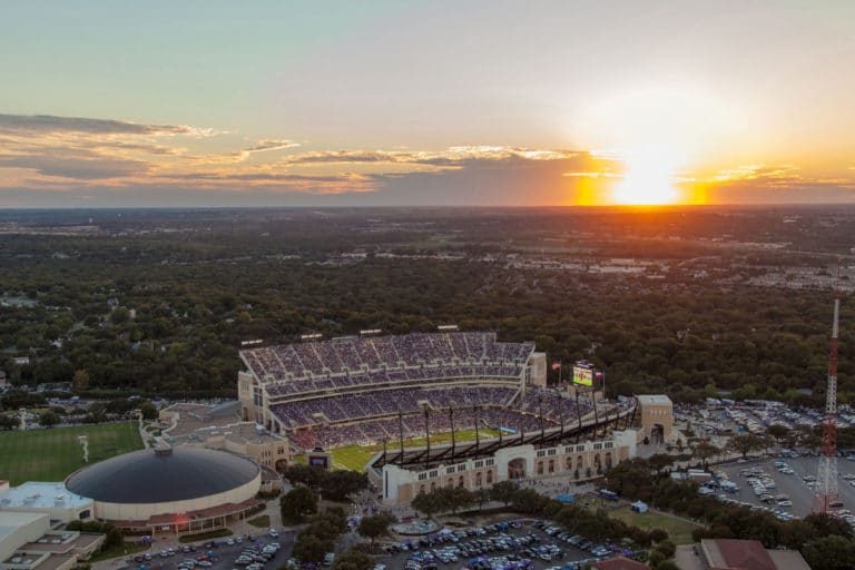 TCU football stadium ranks No. 4 among environmentally-friendly stadiums