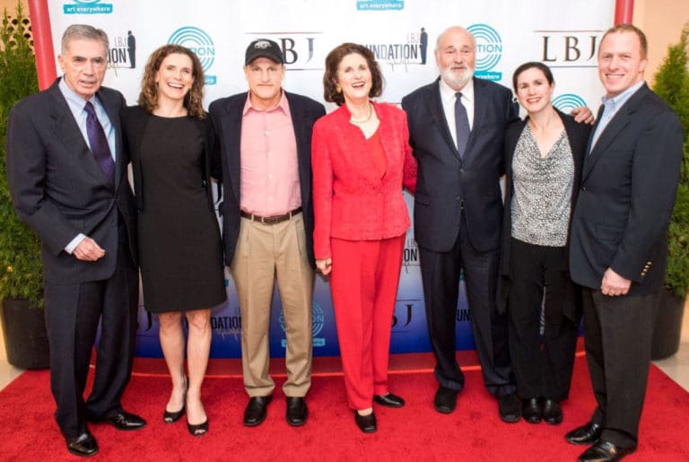 At ‘LBJ’ preview, the late president’s family meets his latest on-screen incarnation