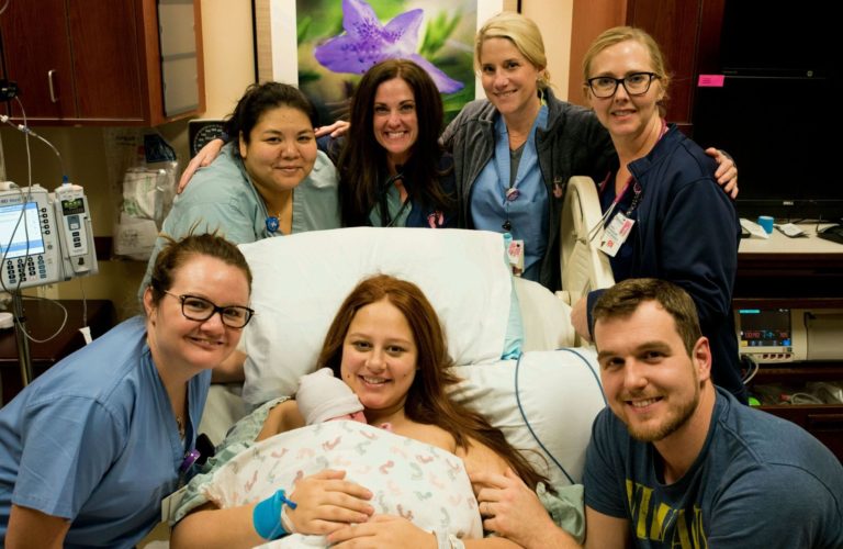 2020 baby born at 12:01 a.m. in Mansfield