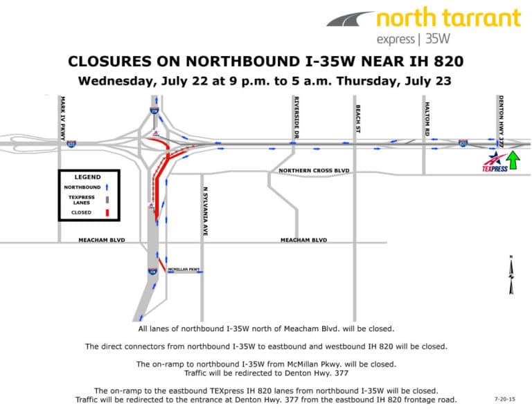 More I-35W construction means more closures