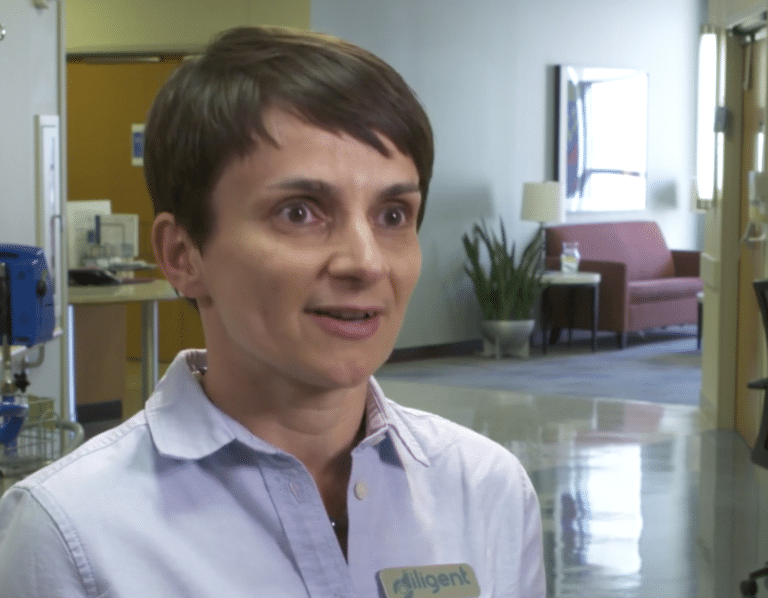 Wave of the future?  Robot assists nurses with routine non-patient care duties