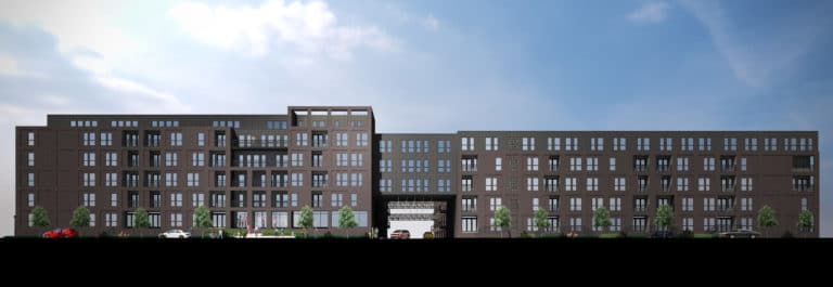 Five-story, 390-unit residential community underway on Near Southside
