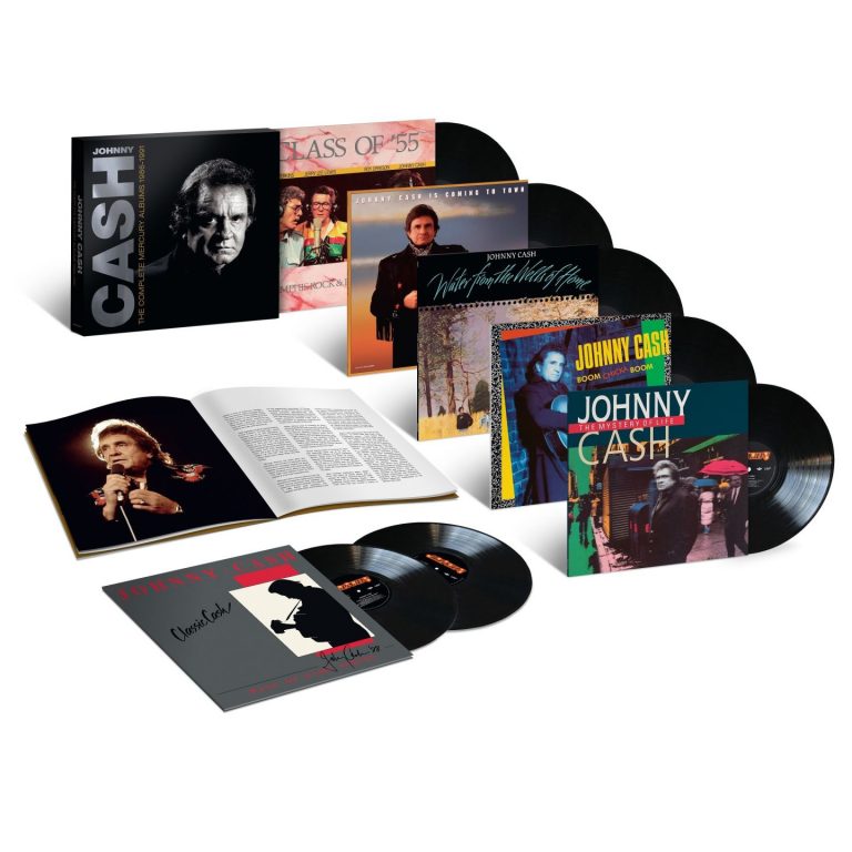 Johnny Cash’s Mercury albums to be re-issued in LP and CD formats