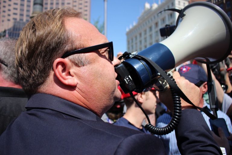 Conspiracy theorist Alex Jones arrested for DWI in Texas