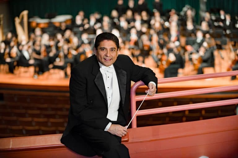 FWYO member writes piece for his father, music director Gutierrez