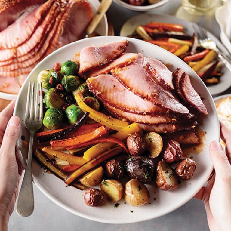 Simple Holiday Hams