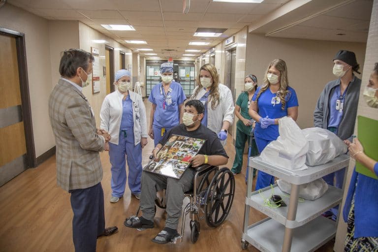 Texas Health celebrates patient recovery after 42 days in hospital with COVID-19