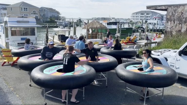 Bouncing back: Restaurant debuts ‘bumper tables’ amid virus