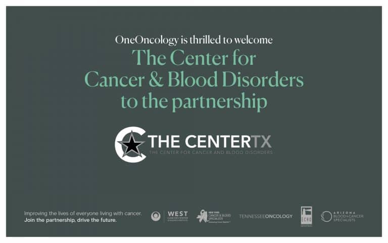 Center for Cancer and Blood Disorders joins national practice