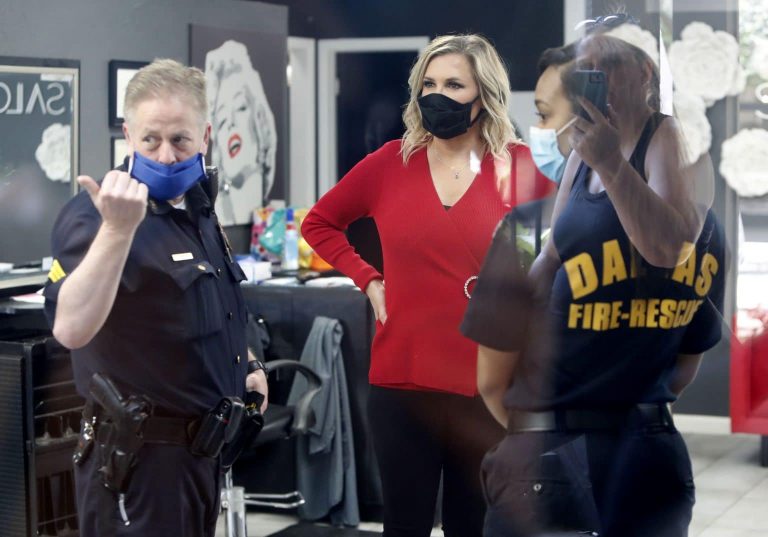 Dallas salon owner jailed for defying virus shutdown order