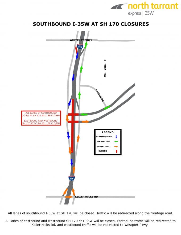 First beams for North Tarrant Express 35W project to be placed