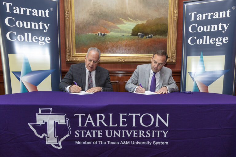 Tarleton, TCC pact boosts opportunities for transfer students