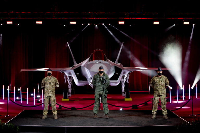 Danish, American officials celebrate rollout of F-35 program