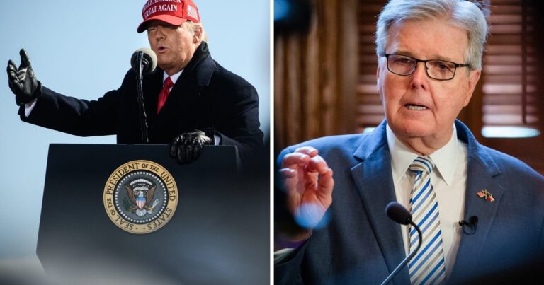 Donald Trump endorses Texas Lt. Gov. Dan Patrick for reelection
