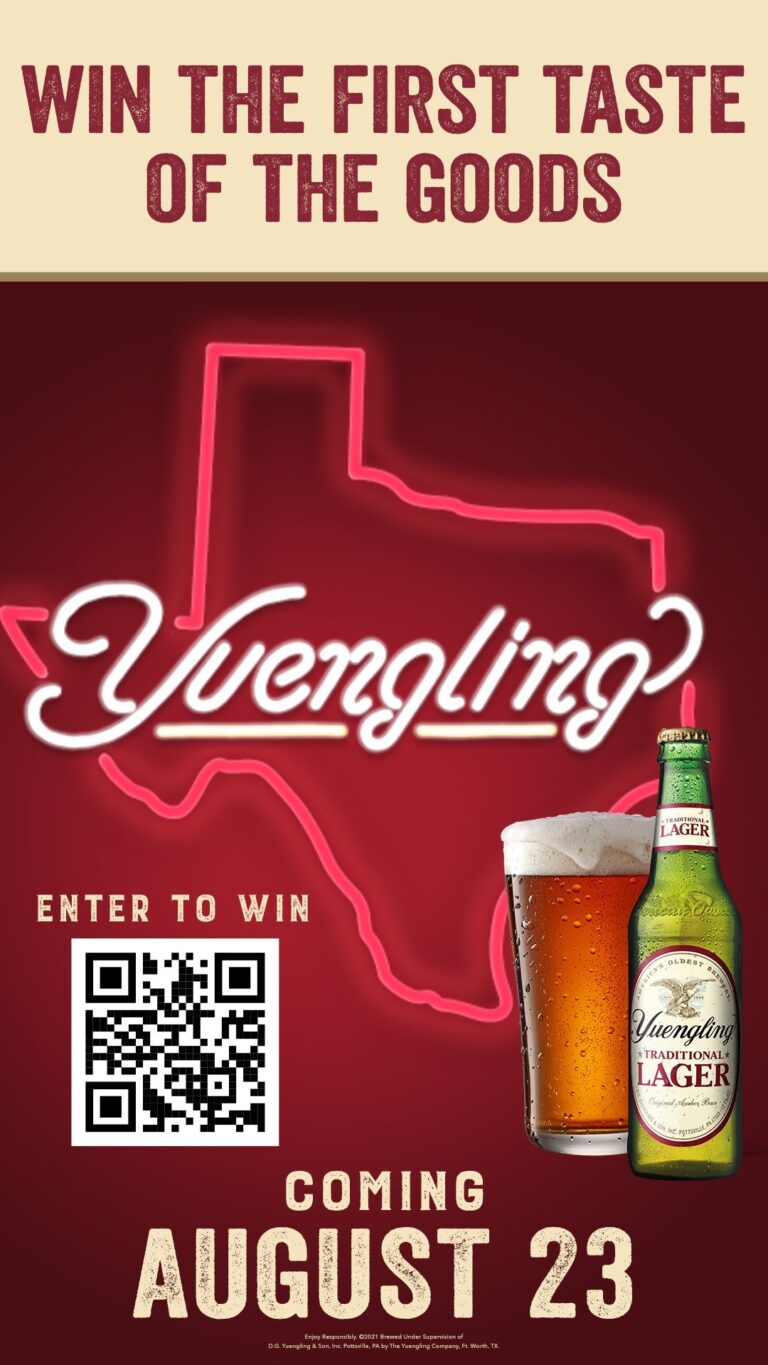 Yuengling sets date for Texas beer debut
