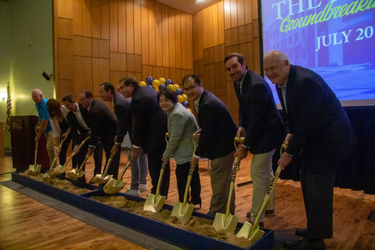 Texas Wesleyan breaks ground on new residential apartment, The Rosedale