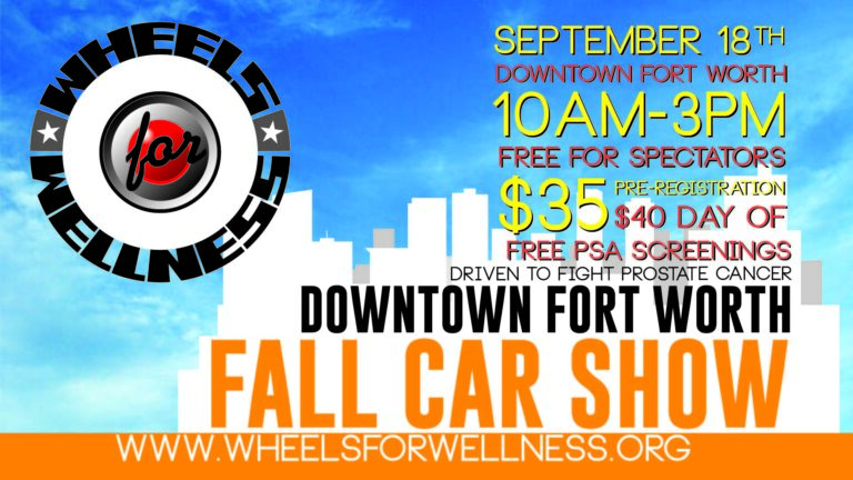 Wheels for Wellness to host car show, PSA screening on Saturday