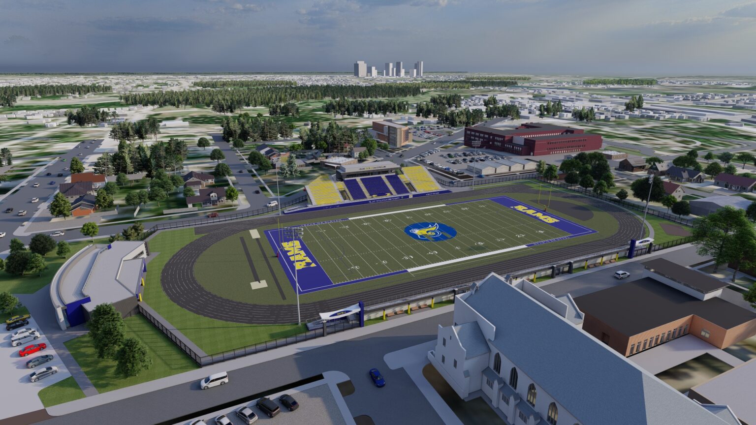 Texas Wesleyan stadium plans move forward as trustee pledges $5M - The ...