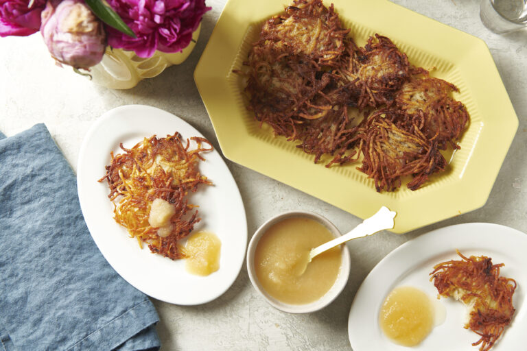 Continue the holiday feasting with Hanukkah’s potato latkes