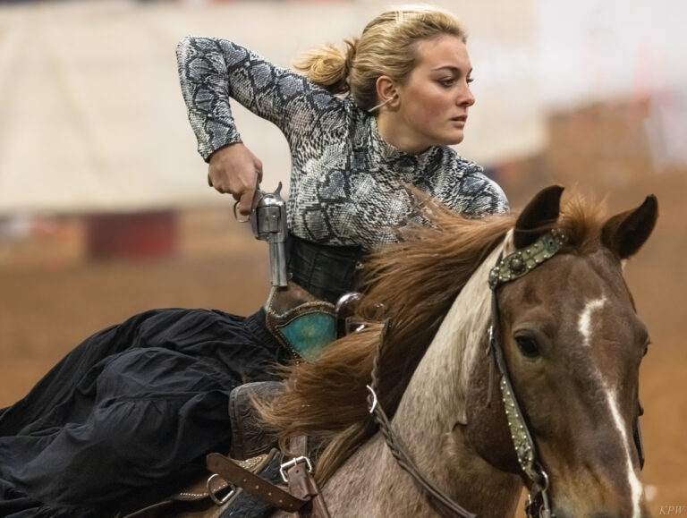 Fire at will! More action-filled photos from the Fort Worth Stock Show & Rodeo